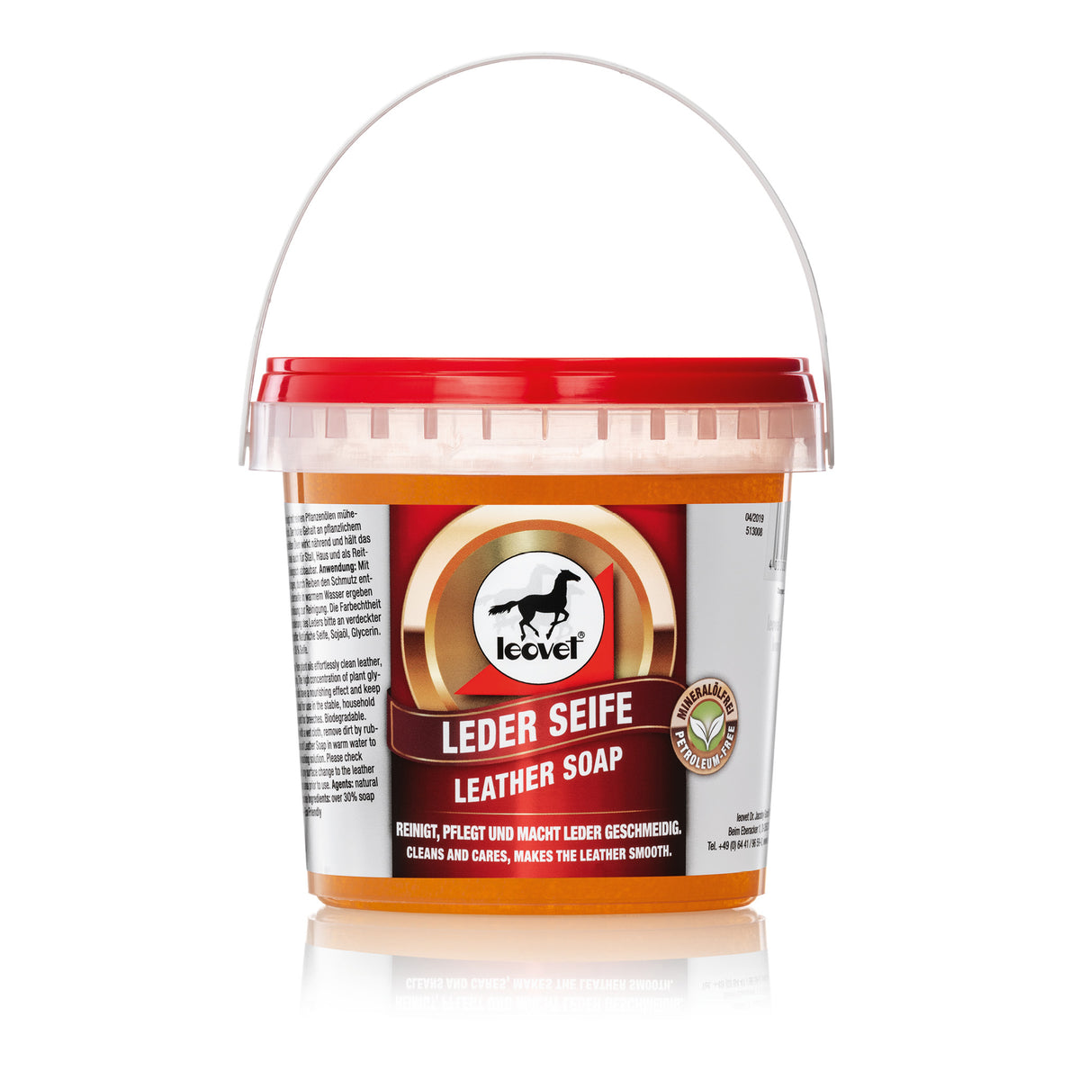 Leovet Leather Soap i 500 ml flaske til heste