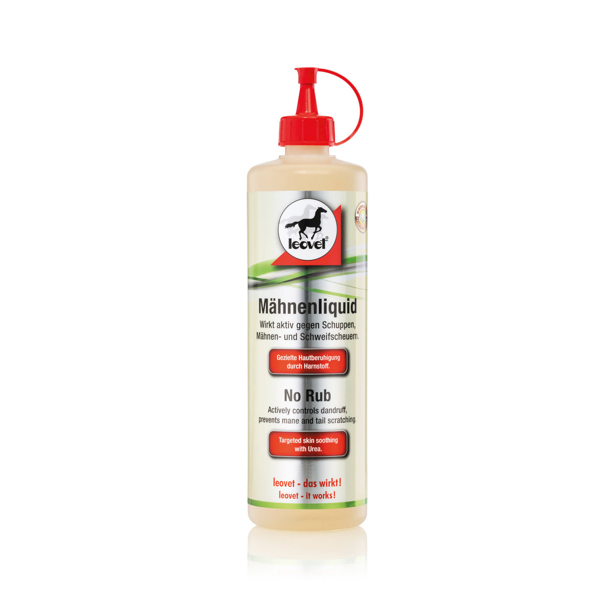 Leovet No Rub Anti Kløe i 500 ml flaske til heste