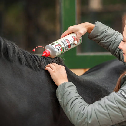 Leovet No Rub Anti Kløe i 500 ml flaske til heste – billede 2