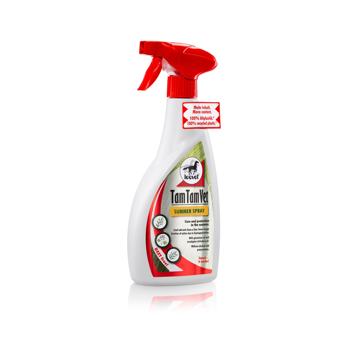 Leovet TamTamVet Sommerspray i 550 ml flaske til heste