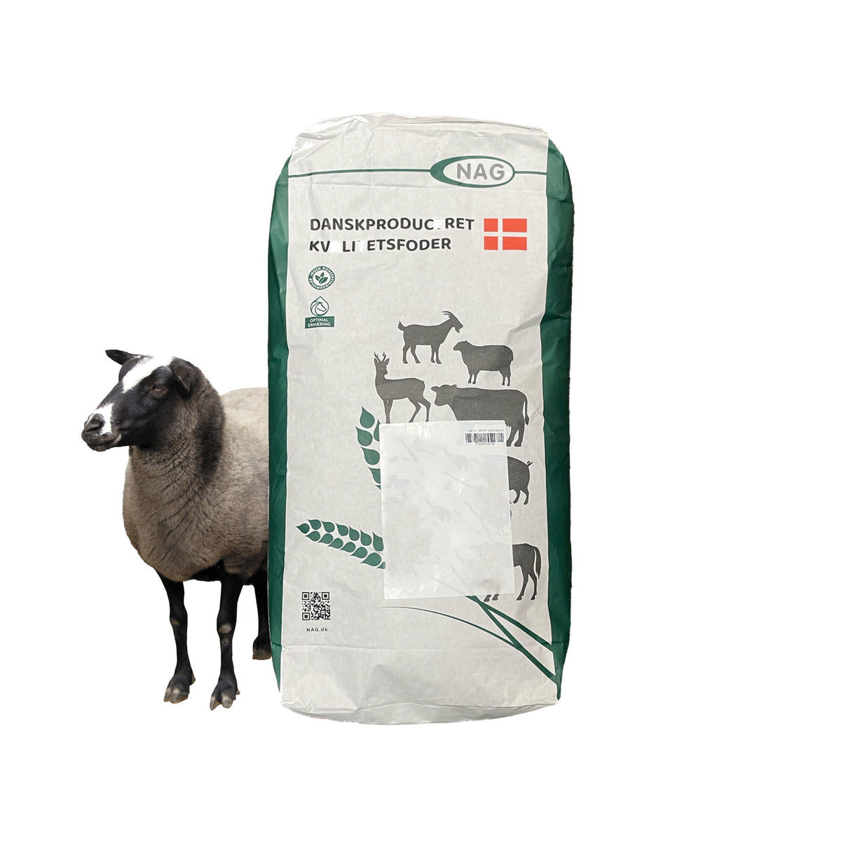 Fårepiller Fuldfoder i 20 kg sæk fra NAG