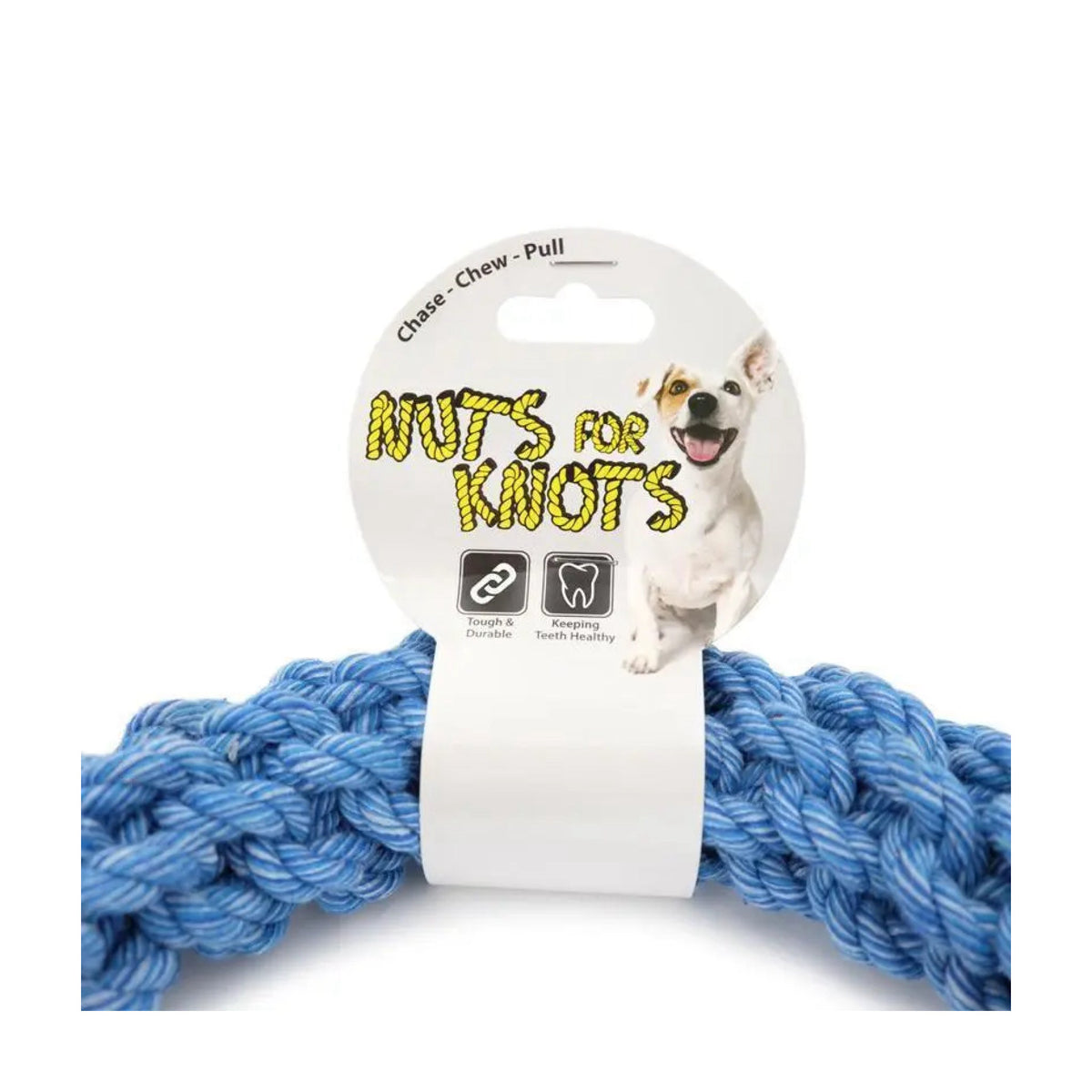 Flettet Tov Rund Ring til hunde fra KW – billede 3