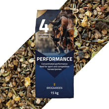 Optimal 4 Performance hestefoder i 15 kg sæk fra Brogaarden