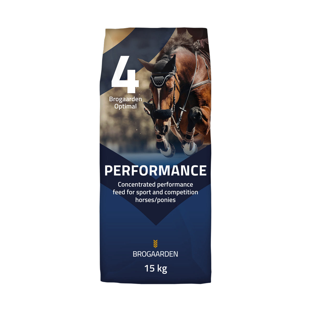 Optimal 4 Performance hestefoder i 15 kg sæk fra Brogaarden – billede 5