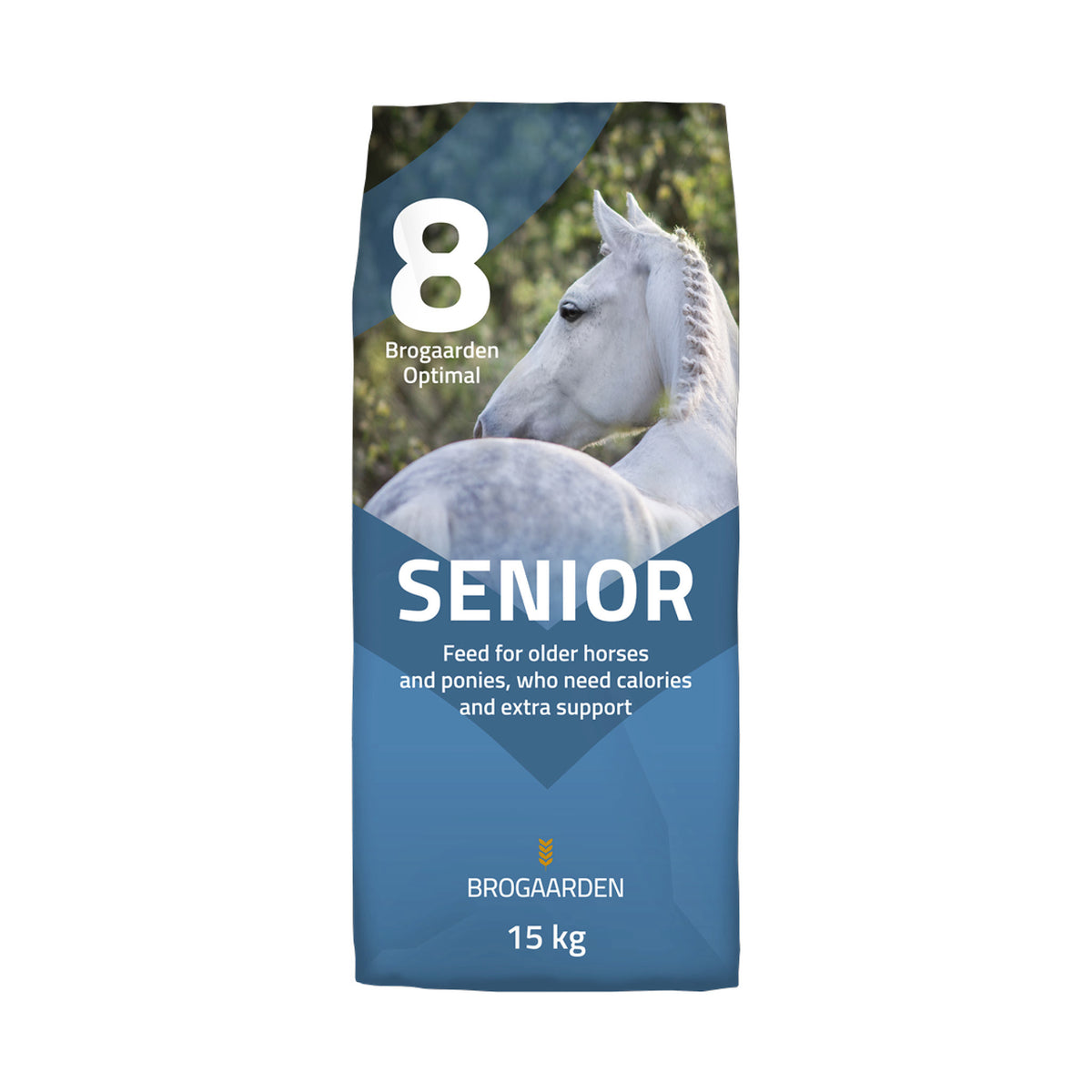 Optimal 8 Senior hestefoder i 15 kg sæk fra Brogaarden – billede 5
