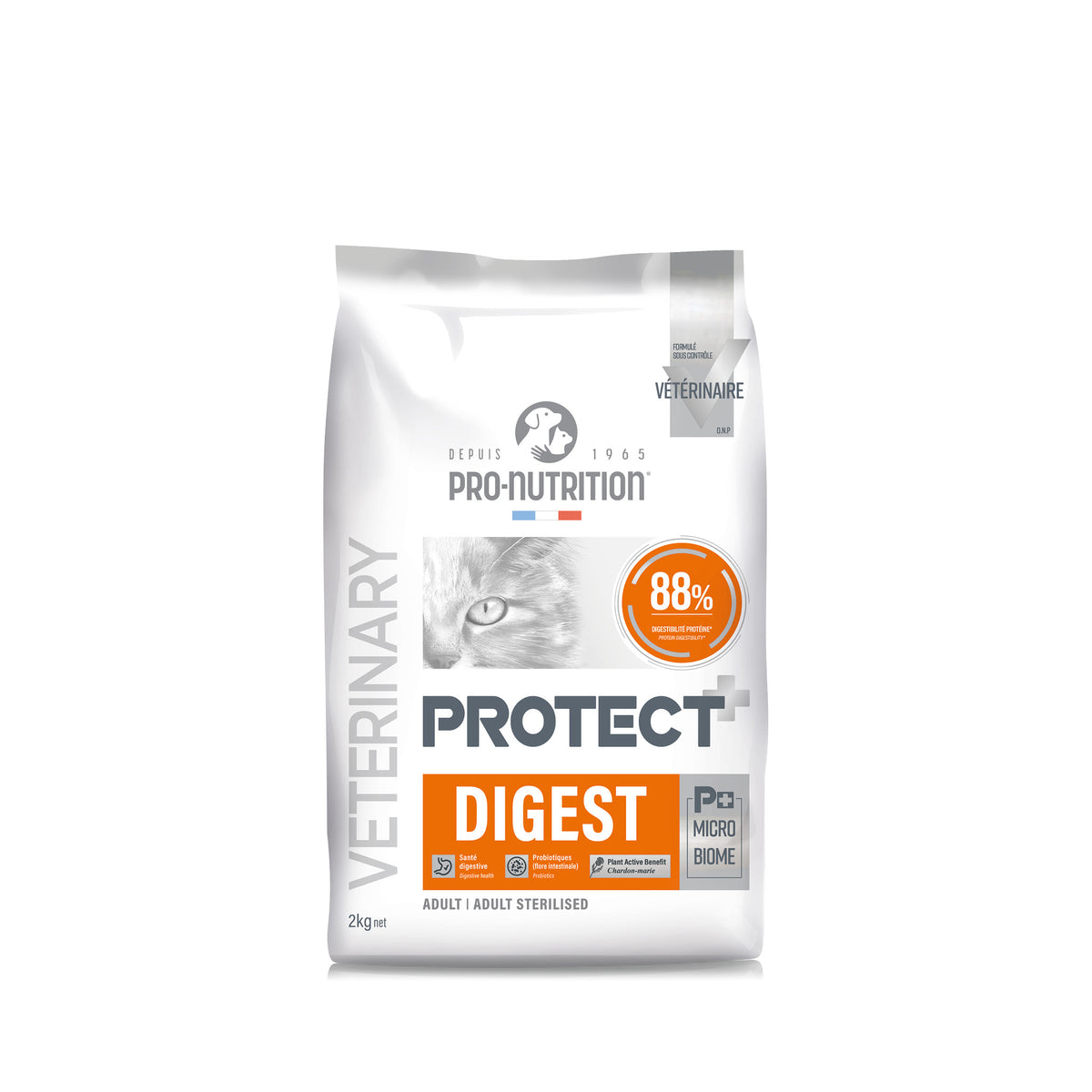 Protect Cat Digest i 2 kg pose til katte