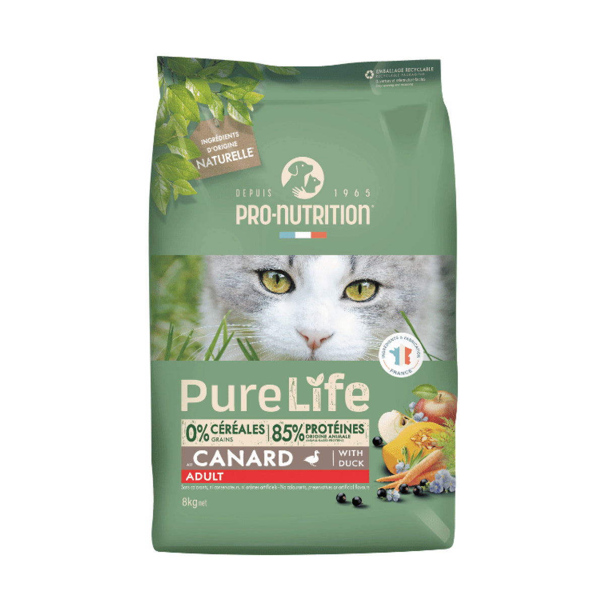 PureLife Cat Adult i 8 kg pose til katte – billede 2