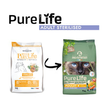 PureLife Cat Sterilised Kornfrit i 2 kg pose til katte