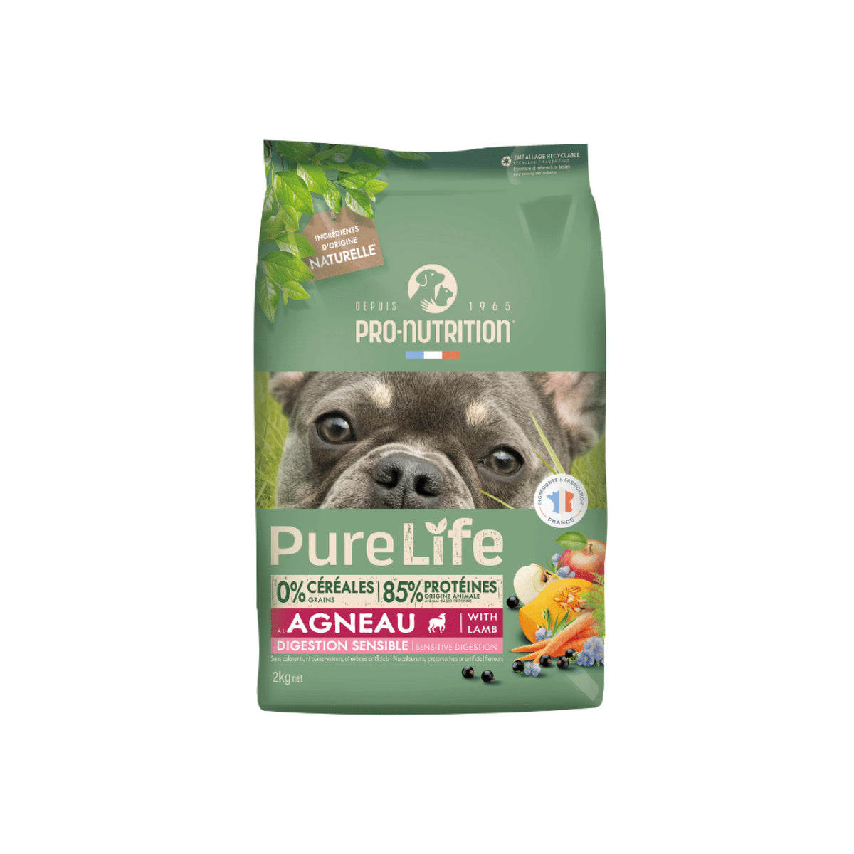 PureLife Adult Sensitive Digestion Kornfrit i 2 kg pose til hunde – billede 4