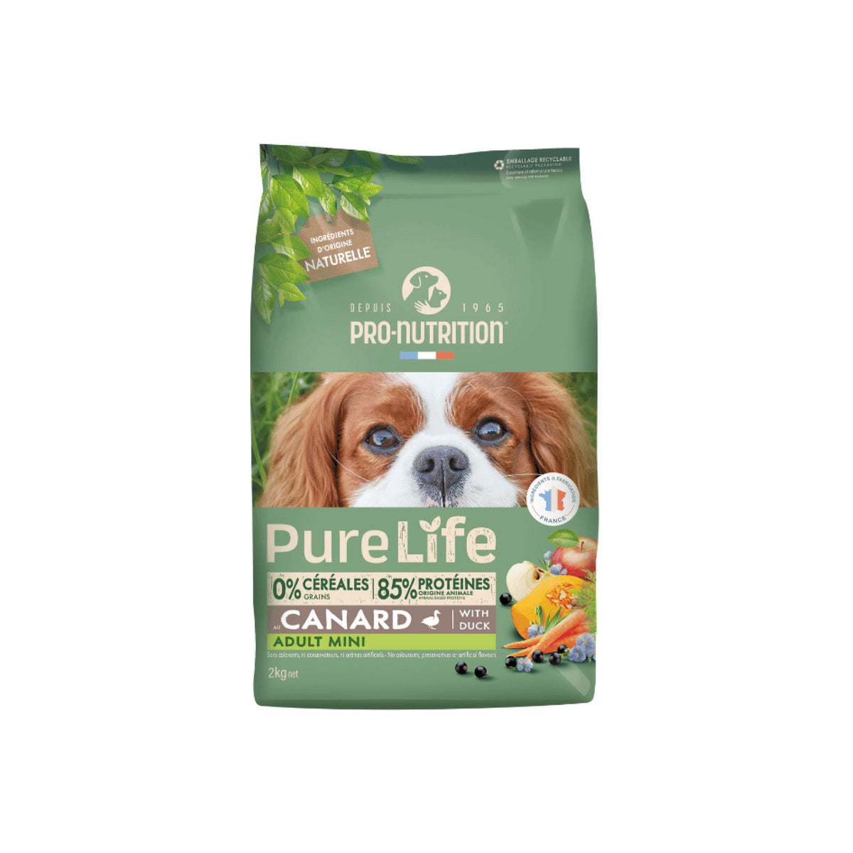 PureLife Adult Mini Kornfrit i 2 kg pose til hunde – billede 4