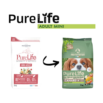 PureLife Adult Mini Kornfrit i 2 kg pose til hunde