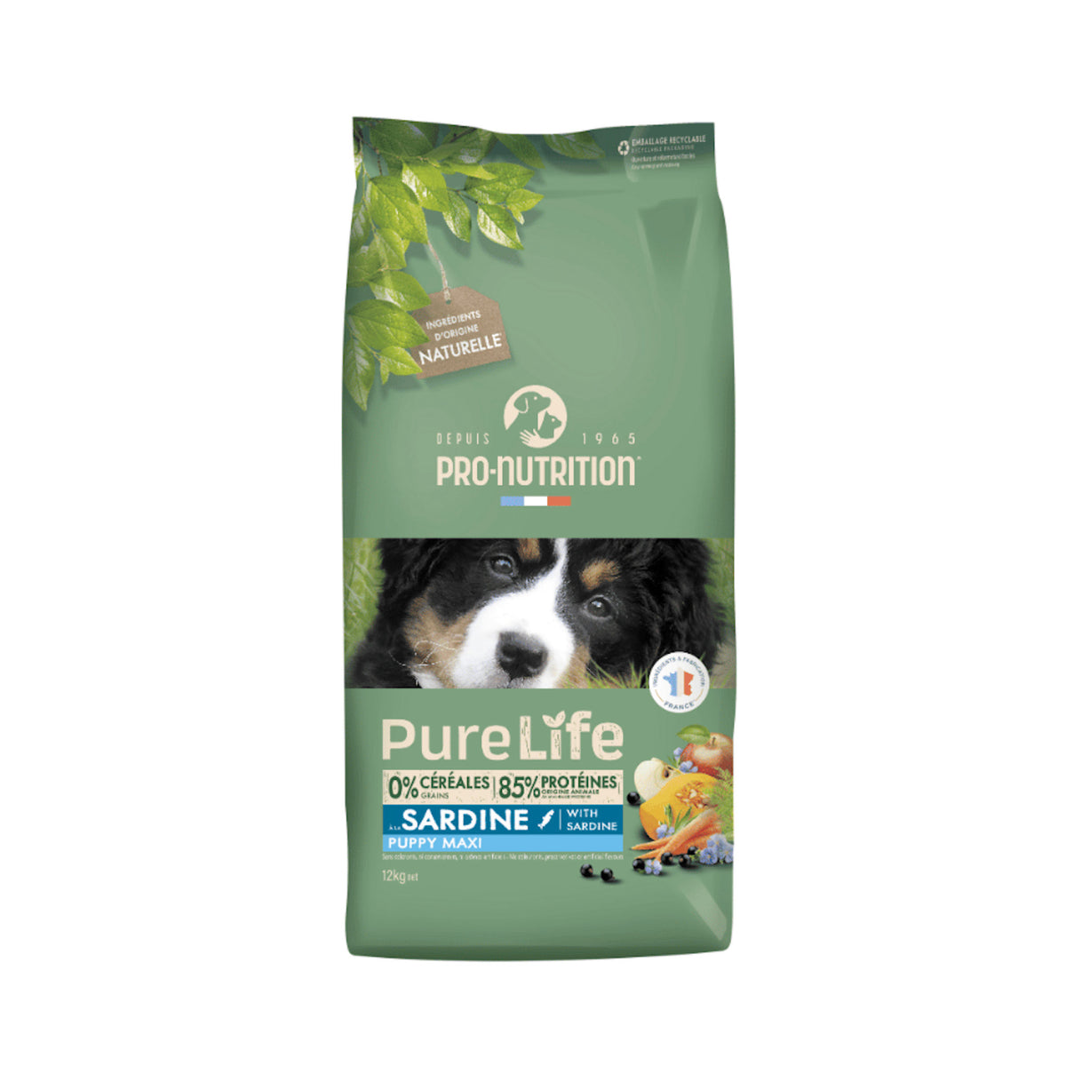 PureLife Puppy / Junior Maxi Kornfrit i 12 kg sæk til hunde – billede 4