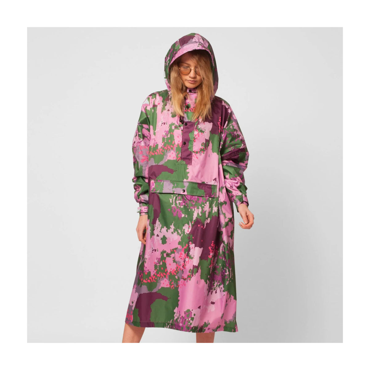 Rainkiss Regnponcho Digi Spring Camo