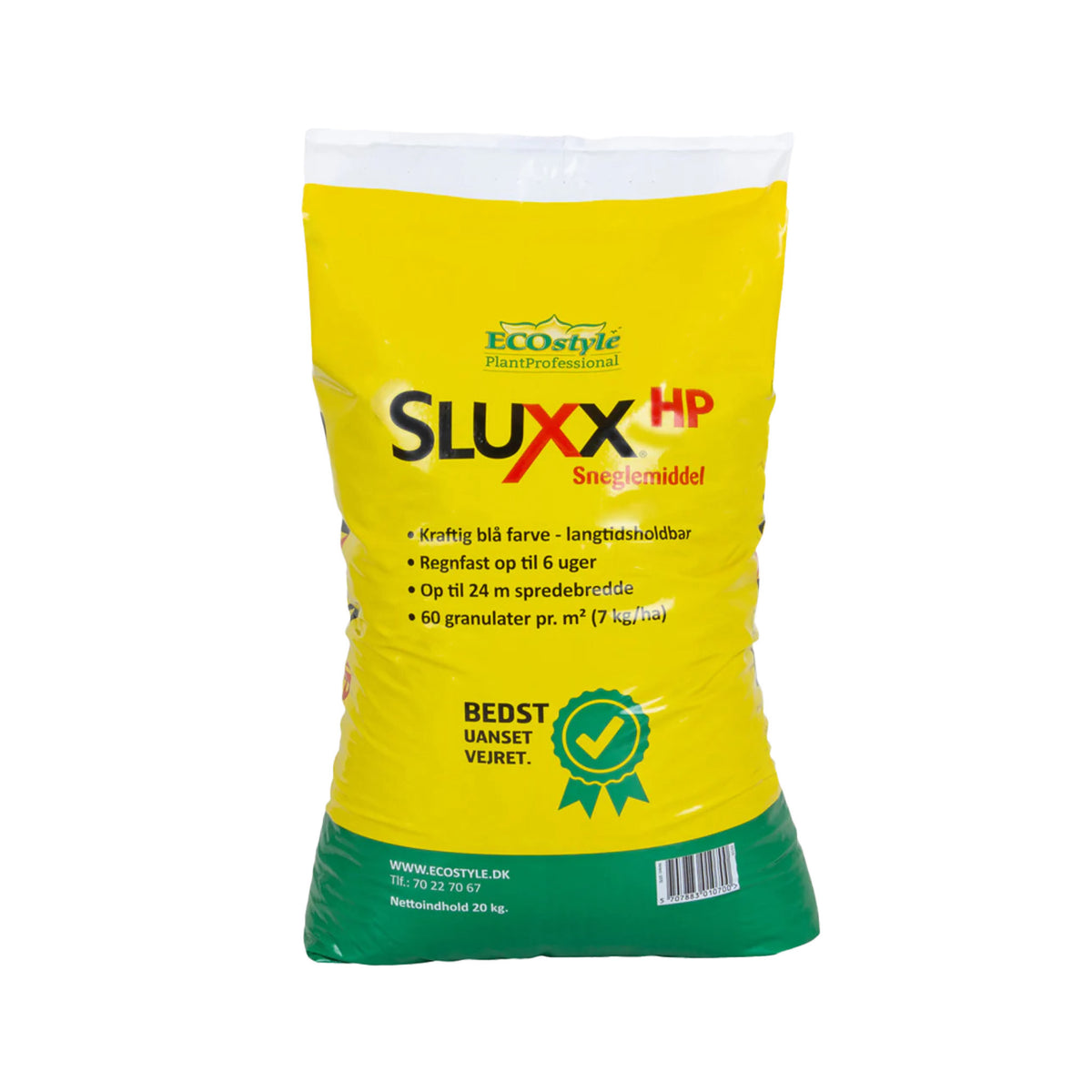 Sluxx HP Sneglemiddel i 20 kg sæk til heste fra ECOstyle