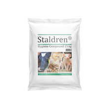 Staldren Green Hygiejnemiddel i 15 kg sæk til høns fra Jorenku
