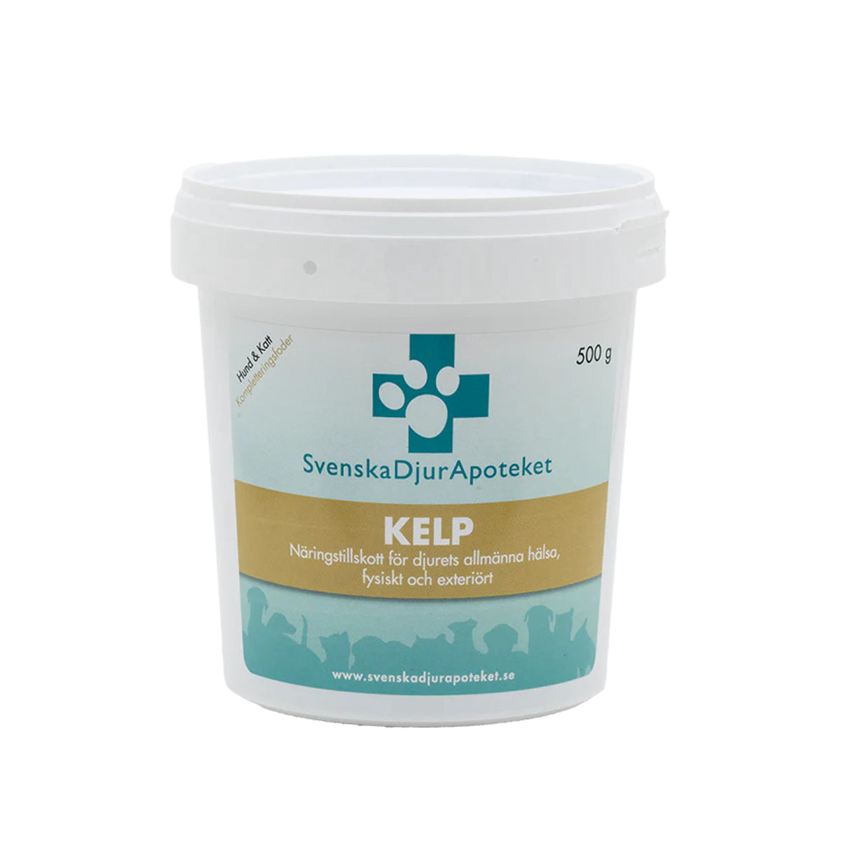 Svenska DjurApoteket Kelp Tangpulver i 500 g pose til hunde