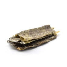 Torskeskind Sticks i 80 g pose til hunde fra Whesco
