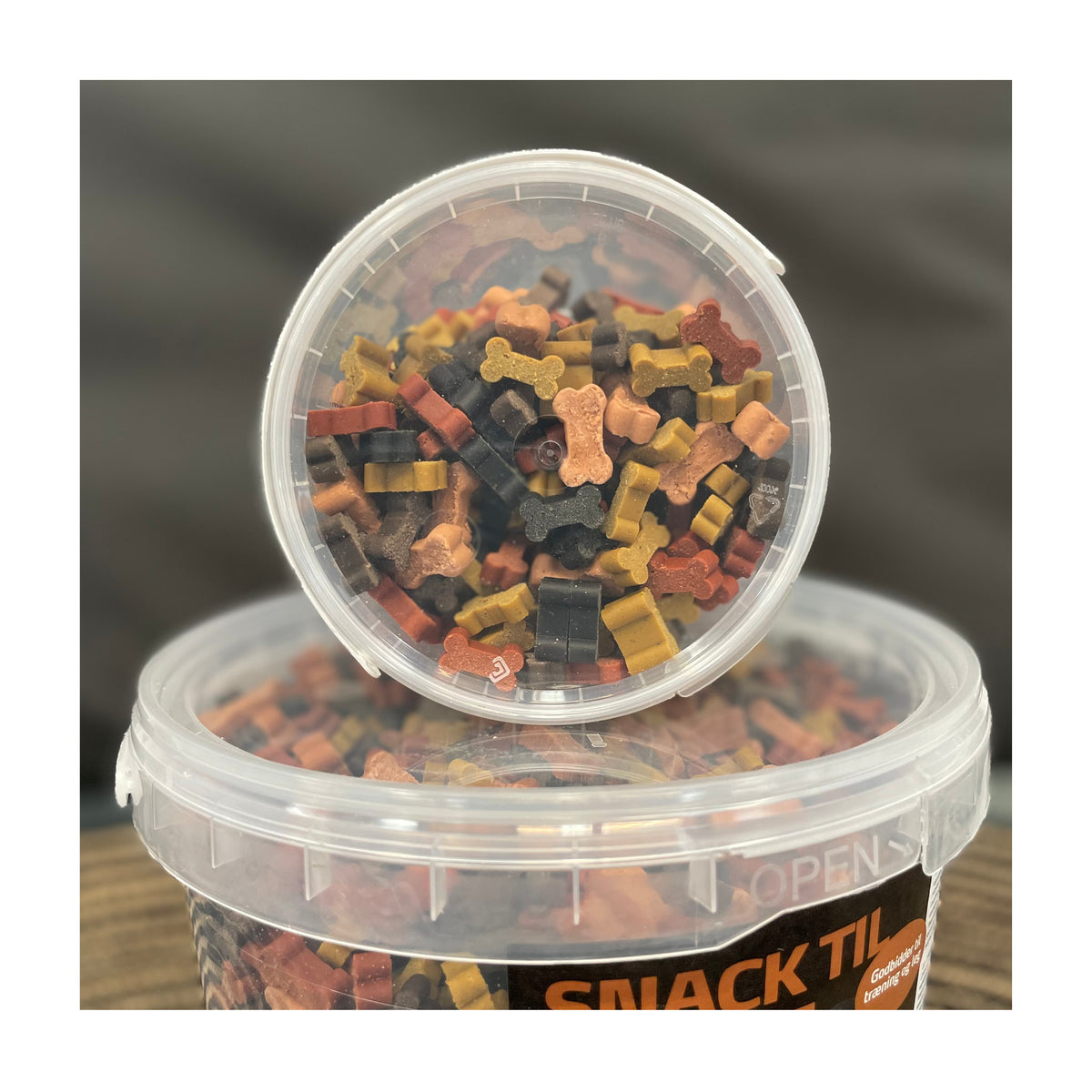 TreatTime Soft-Snack Ben Mix i 1,8 kg pose til hunde fra Akudim