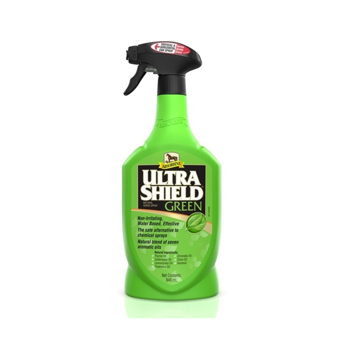 Absorbine UltraShield Green i 946 ml flaske til heste