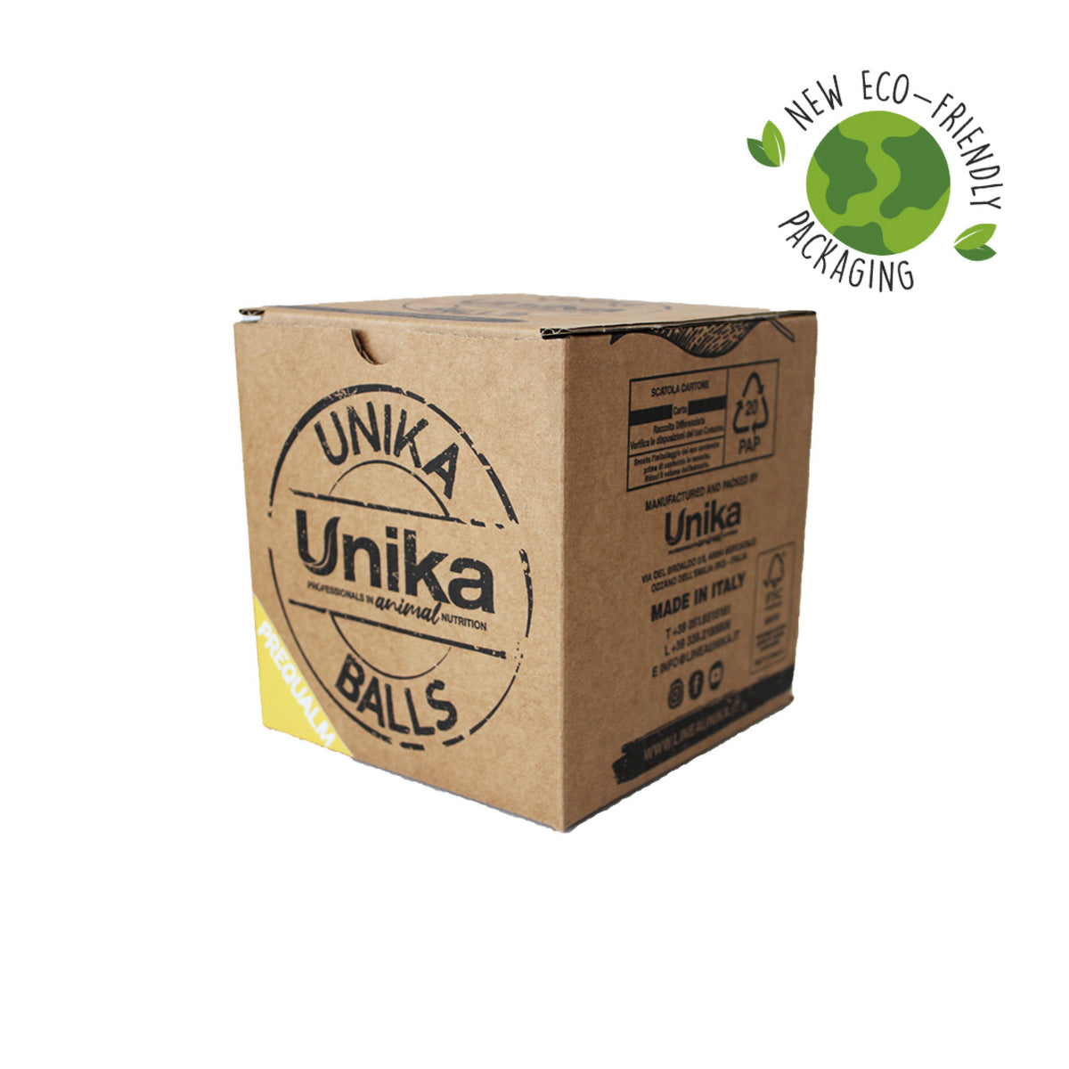 Unika Balls Prequalm i 1,8 kg pose til heste fra EKKIA SAS – billede 2