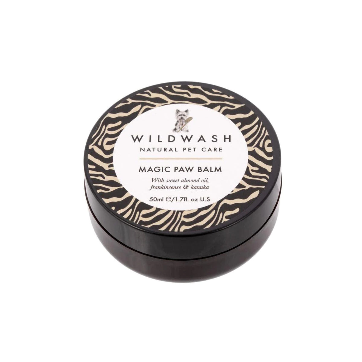 WildWash Magic Paw Potebalsam i 50 ml flaske til hunde