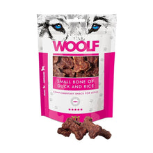 WOOLF Small Bone Duck & Rice i 100 g pose til hunde