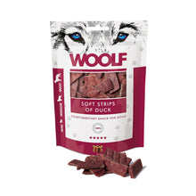 WOOLF Soft Duck Strips i 100 g pose til hunde