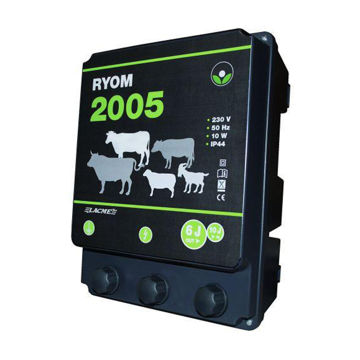 Elhegn Stødgiver Ryom 2005 6 kilojule til heste fra Ryom