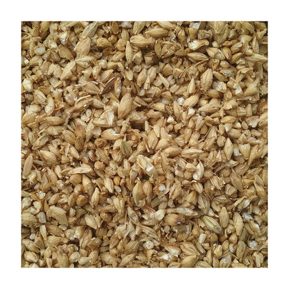 Valset Byg hestefoder i 20 kg sæk fra Brogaarden