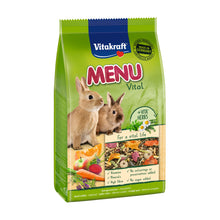 Vitakraft Menu Vital Dværgkaninfoder i 3 kg pose til kaniner og gnavere