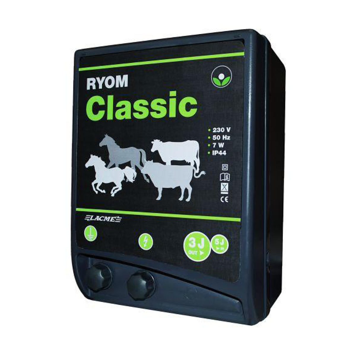 Stødgiver Elhegn Ryom classic 3 kilojule til heste fra Ryom