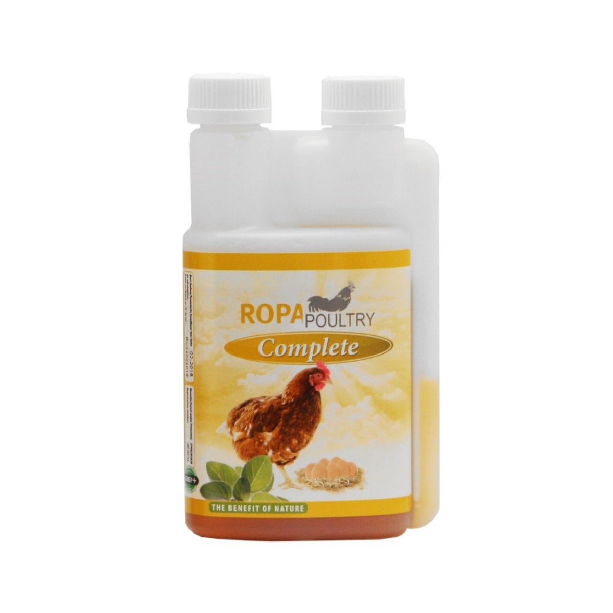 Ropa Complete Naturligt Urtetilskud i 250 ml flaske til høns fra America