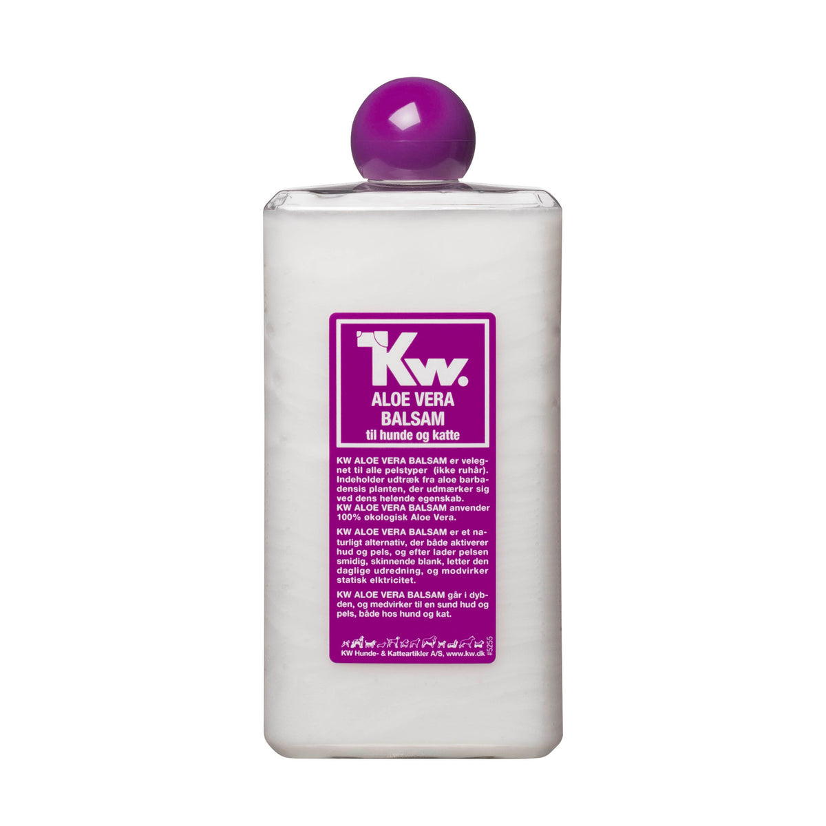 KW Aloe Vera Balsam i 500 ml flaske til hunde