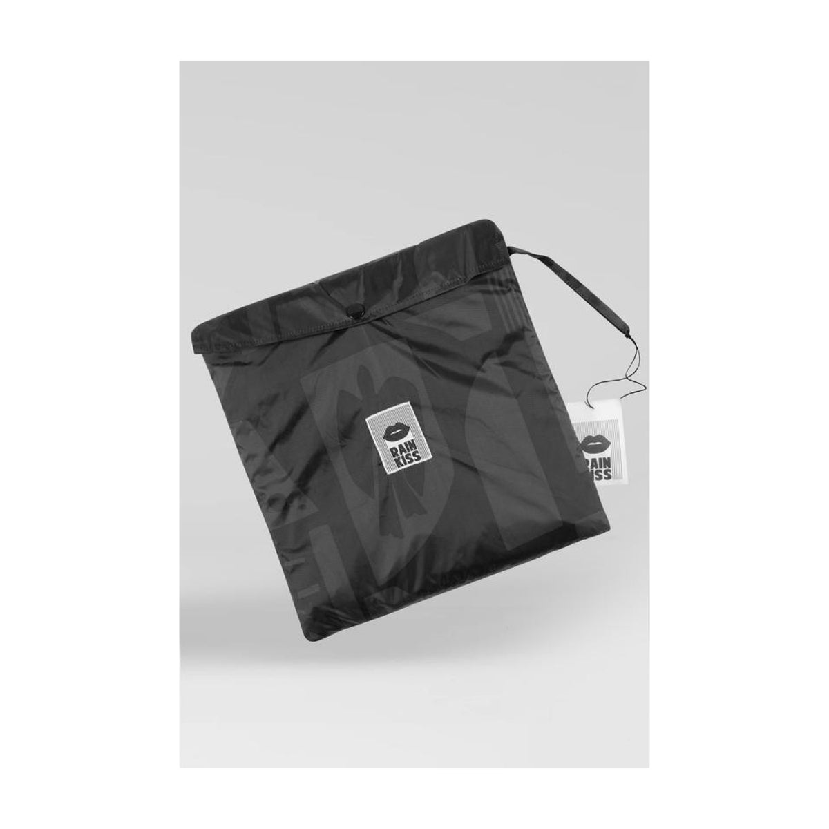 Rainkiss Regnponcho Back To Black Art Camo – billede 3