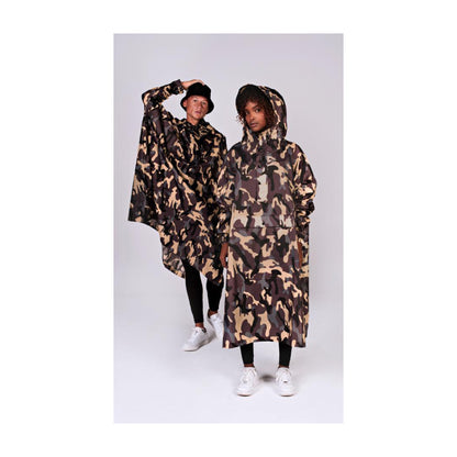 Rainkiss Regnponcho Camo – billede 3