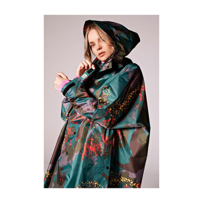 Rainkiss Regnponcho Digi Forest Camo