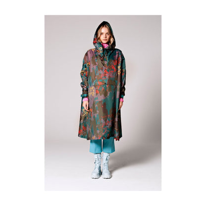 Rainkiss Regnponcho Digi Forest Camo – billede 2