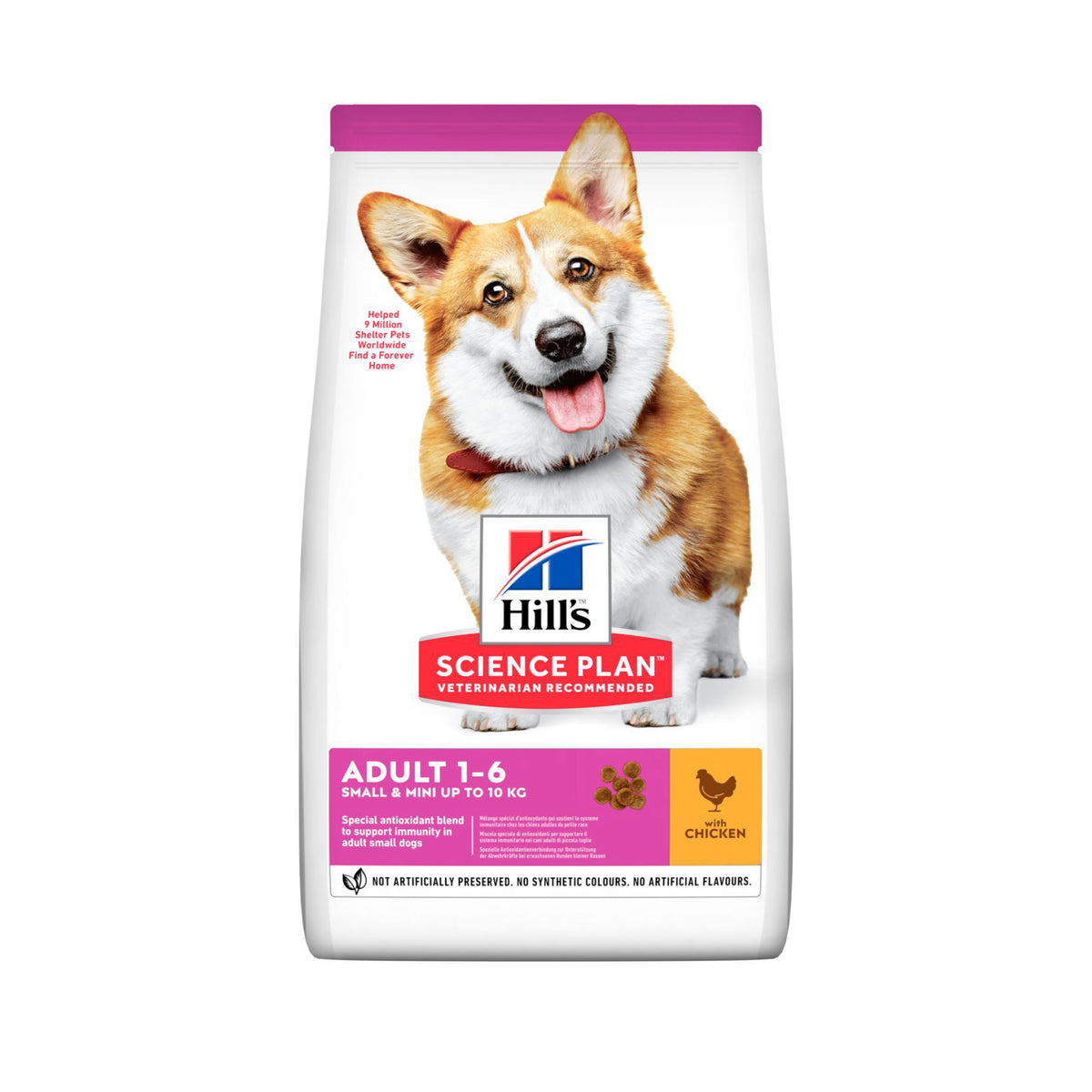 Hills Adult Small & Mini Chicken i 6 kg pose til hunde