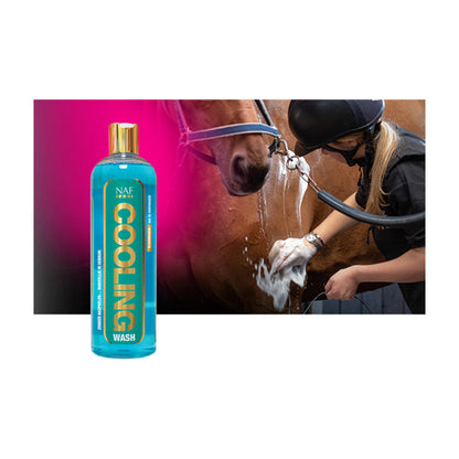 NAF Cooling Wash i 500 ml flaske til heste – billede 2