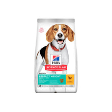 Hills Perfect Weight Medium Breed Chicken i 2 kg pose til hunde