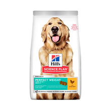 Hills Perfect Weight Large Breed Chicken i 12 kg sæk til hunde