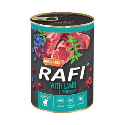 RAFI Vådfoder m. Lam Puppy i 400 g pose til hunde