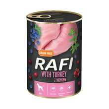 RAFI Vådfoder m. Kalkun Adult i 400 g pose til hunde