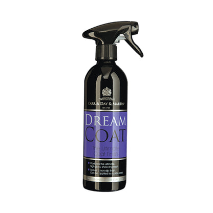 CDM Dream Coat Spray i 500 ml flaske til heste fra Carr & Day & Martin