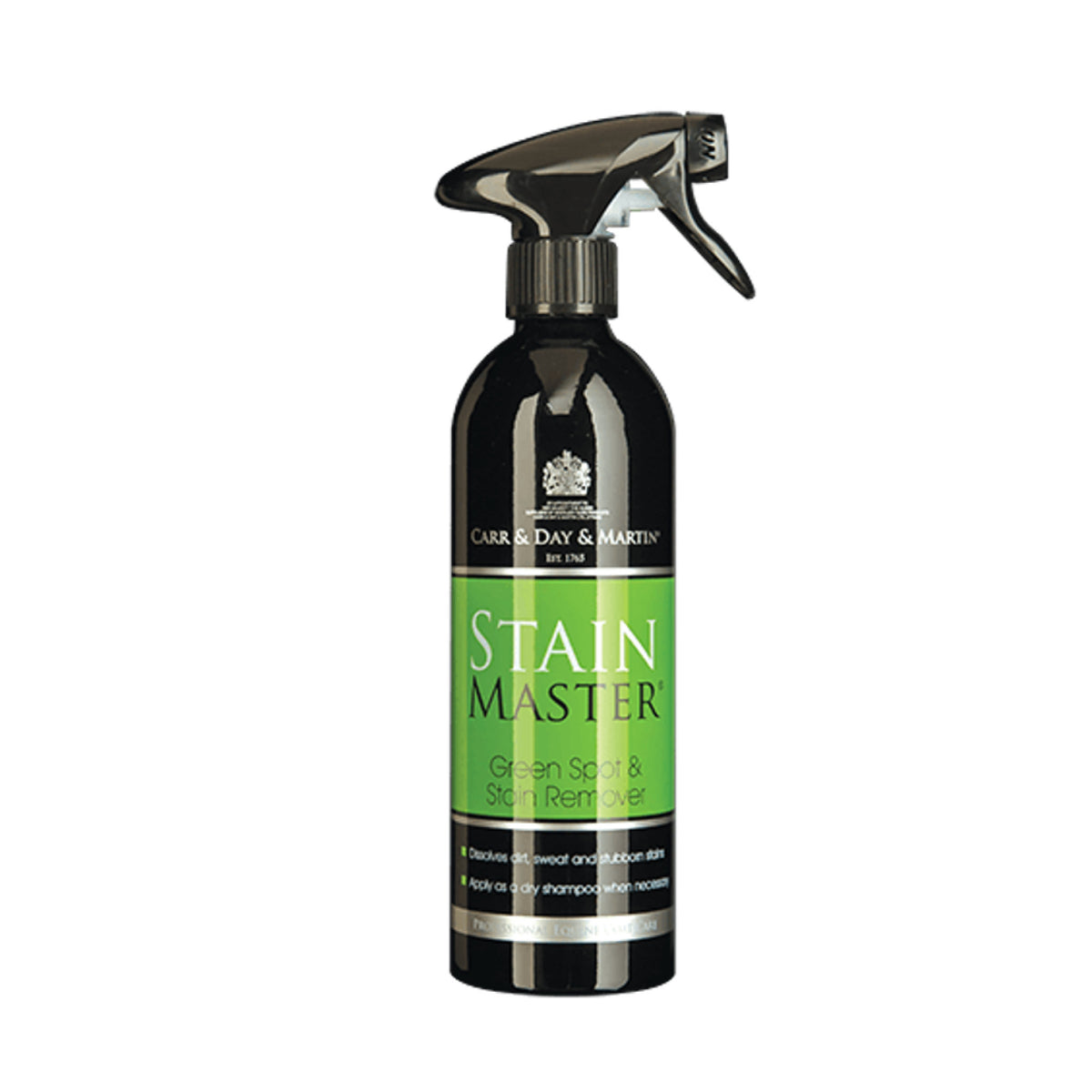 CDM Stain Master Spray i 500 ml flaske til heste fra Carr & Day & Martin