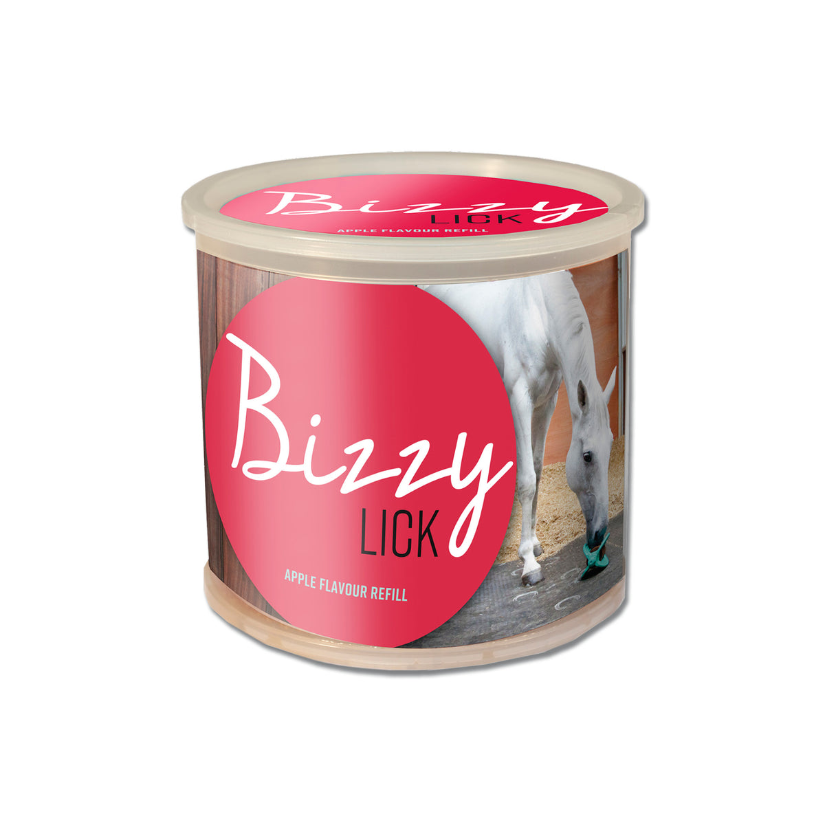 Bizzy Horse Lick Refill Æble hestefoder i 1 kg pose