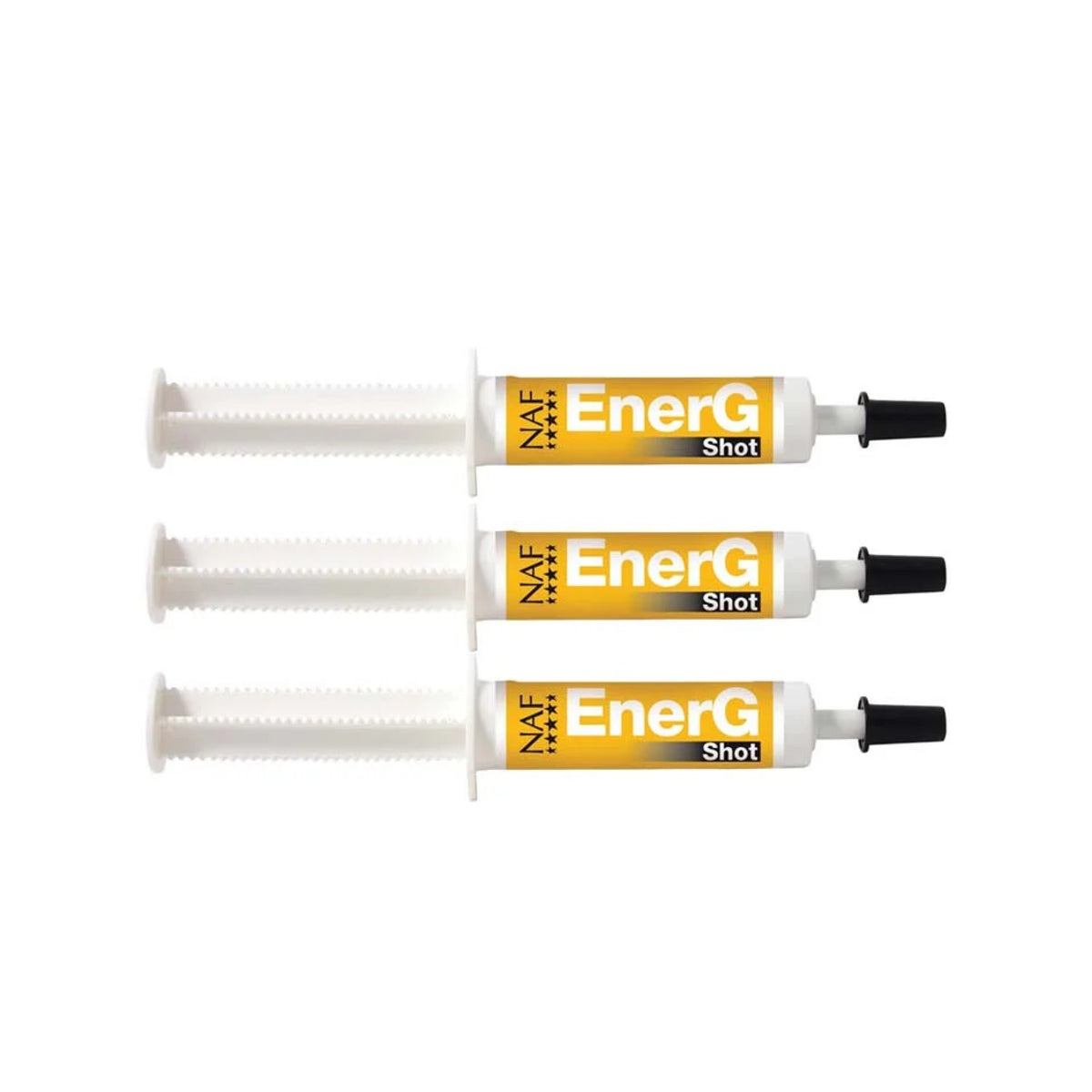 NAF EnerG Shot hestefoder i 3 x 30 ml flaske