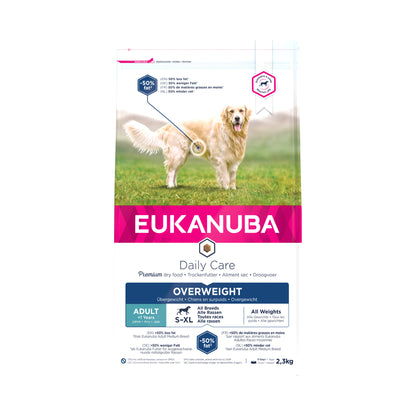 Eukanuba Overweight Light / Steriliseret i 2,3 kg pose til hunde