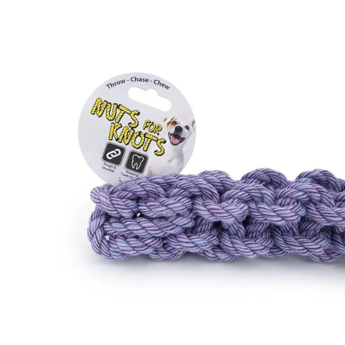Flettet Tov Stick / Log til hunde fra KW – billede 2