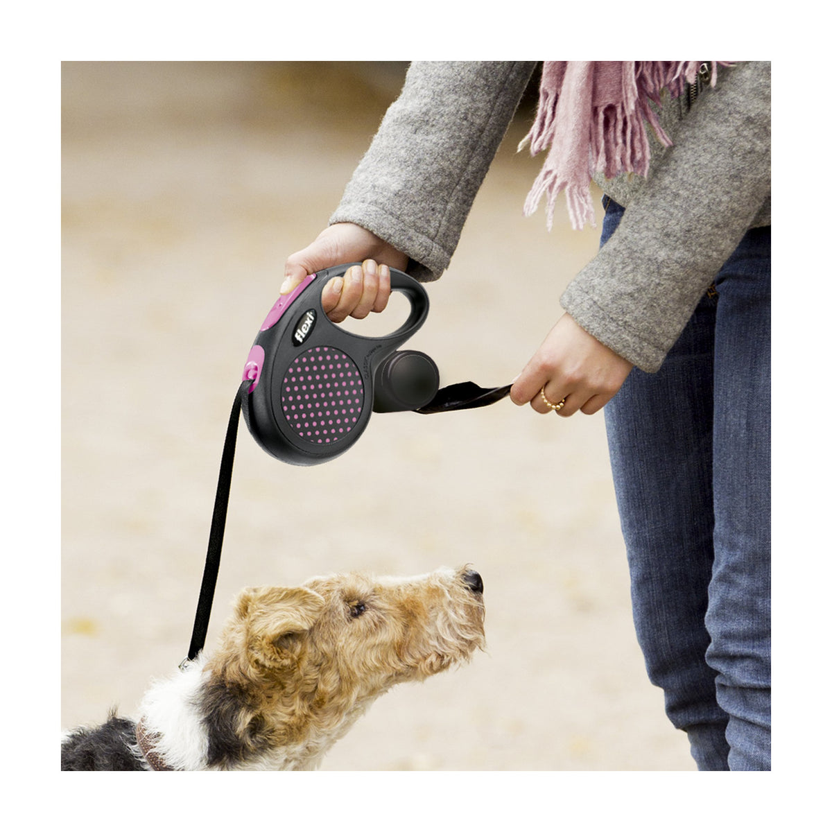 Flexi Multibox Sort til hunde – billede 2